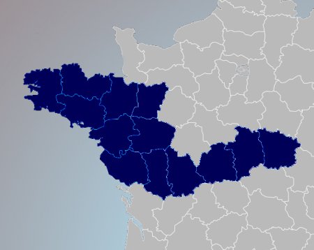 Couverture départementale CRIDON Ouest